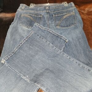 Ruff Hewn Women's Straight Leg Blue Jeans